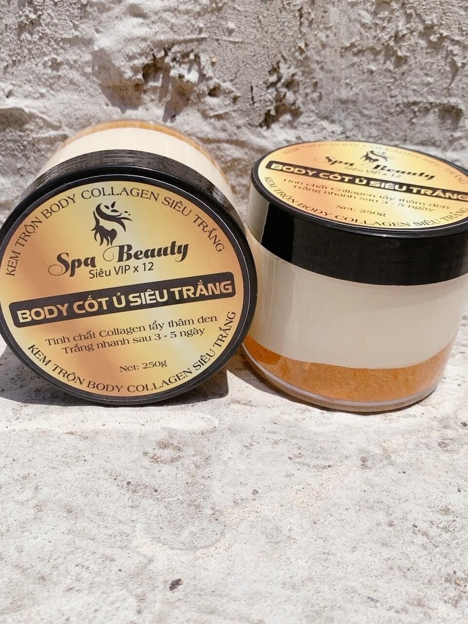 KEM BODY CỐT Ủ SIÊU TRẮNG