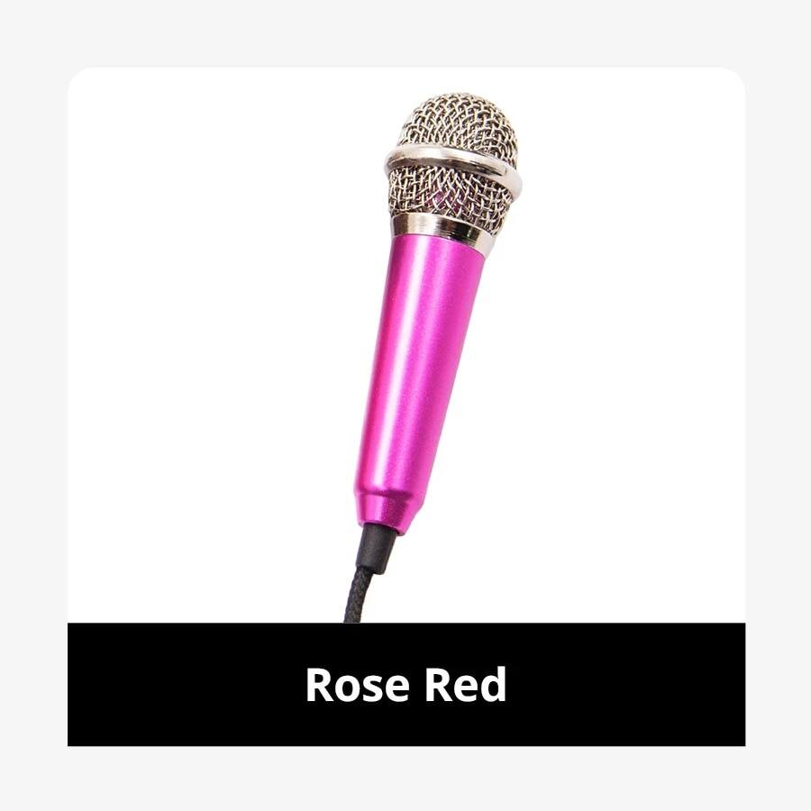 Xách tay 3.5mm stereo phòng thu mic ktv karaoke mini microphone cho điện thoại thông minh máy tính xách tay pc máy tính để bàn cầm tay âm thanh microphone