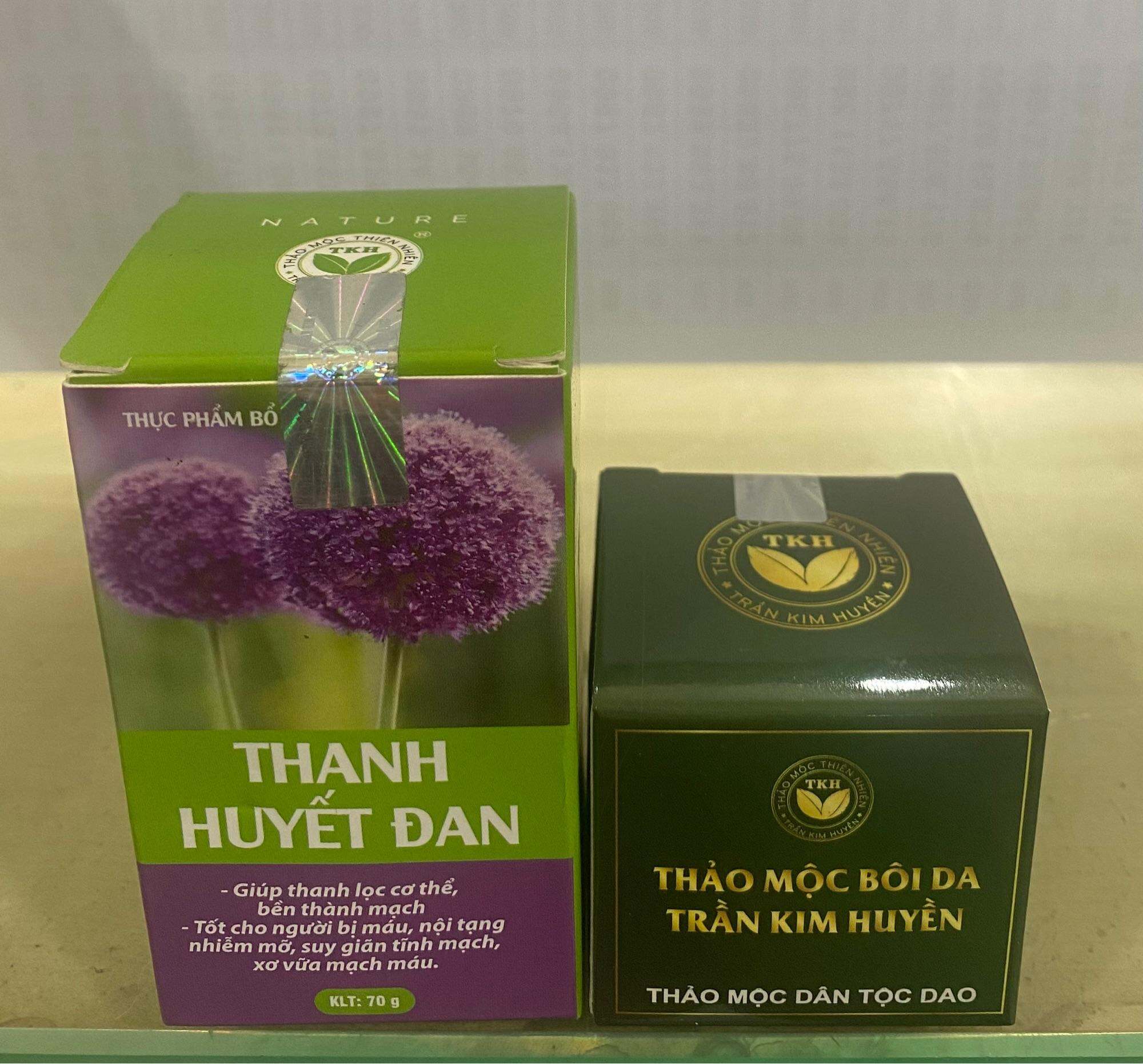 Combo Thanh Huyết Đan + Thảo Mộc Bôi Da Trần Kim Huyền