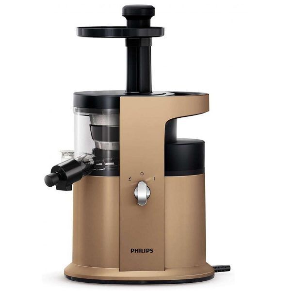 [Trả góp 0%]Máy ép trái cây tốc độ chậm Philips HR1883 (Vàng Gold) - Hàng nhập khẩu