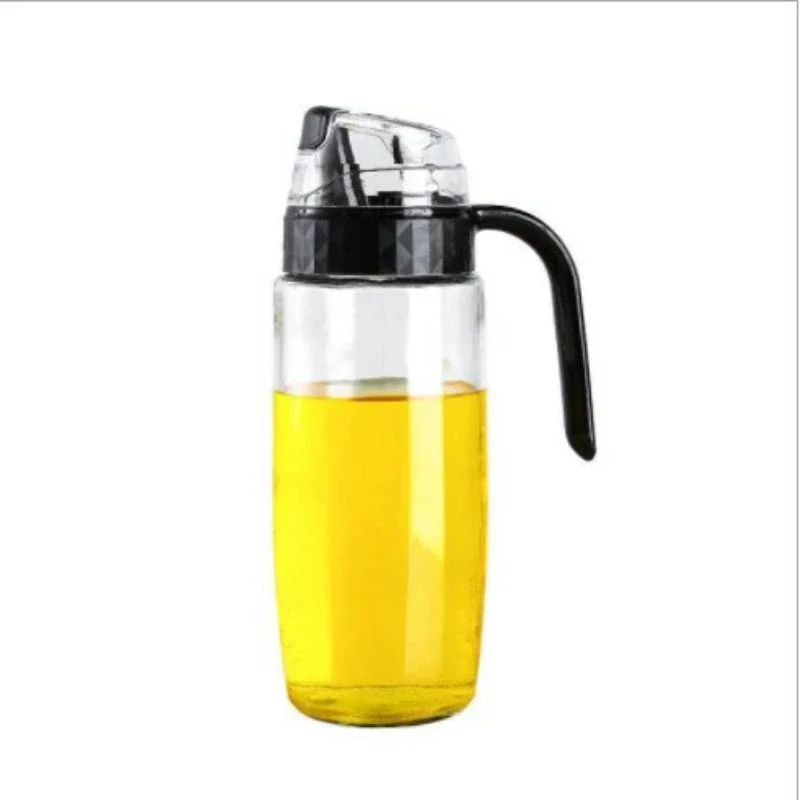 Bình rót đựng dầu ăn 600l tự động mở nắp