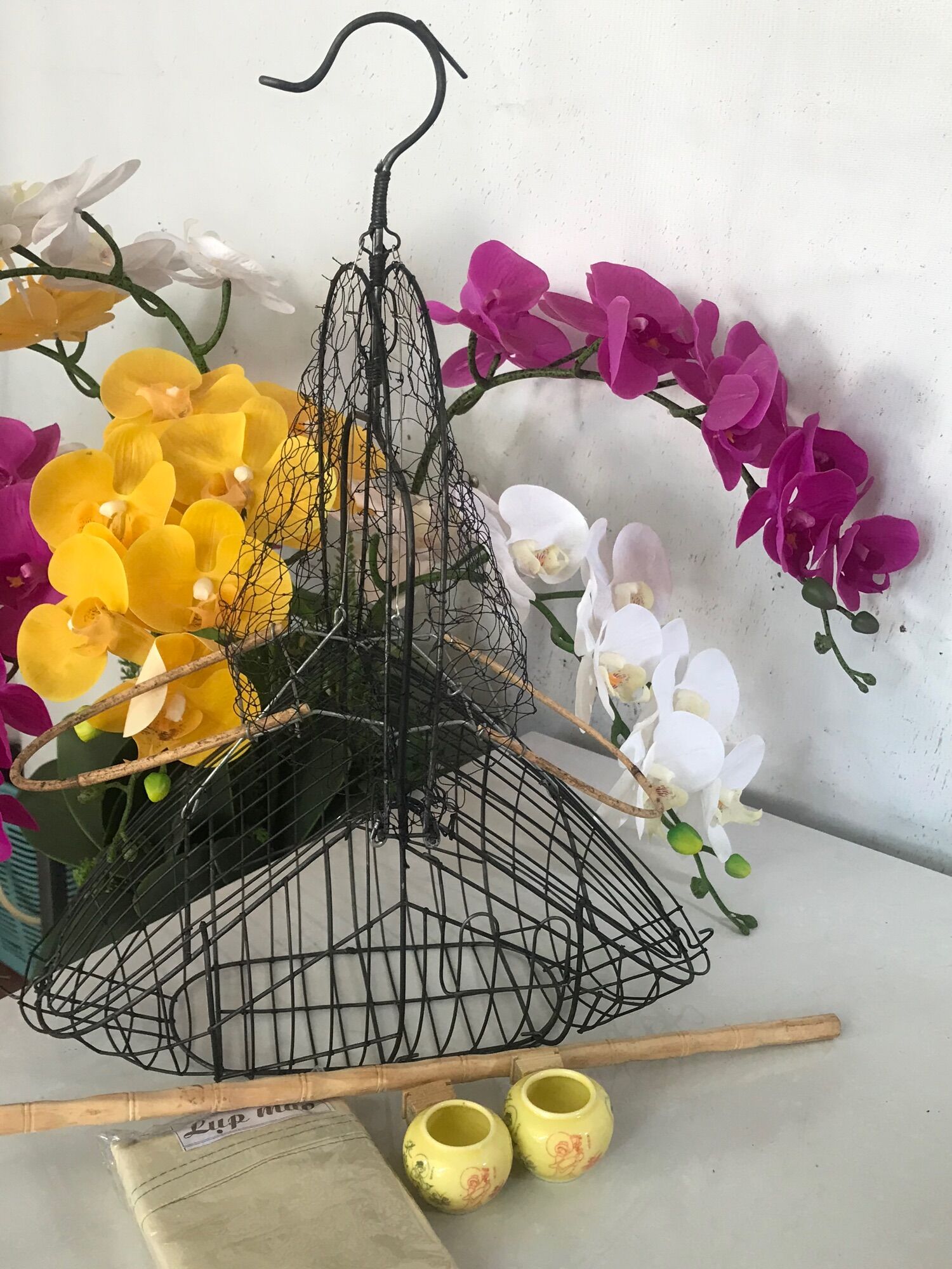 Lồng bẫy chim chào mào ( Combo full phụ kiện)