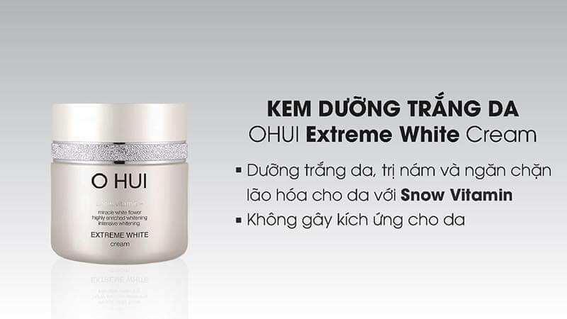 Kem Dưỡng Trắng Da Ohui Extreme White Cream 20ml