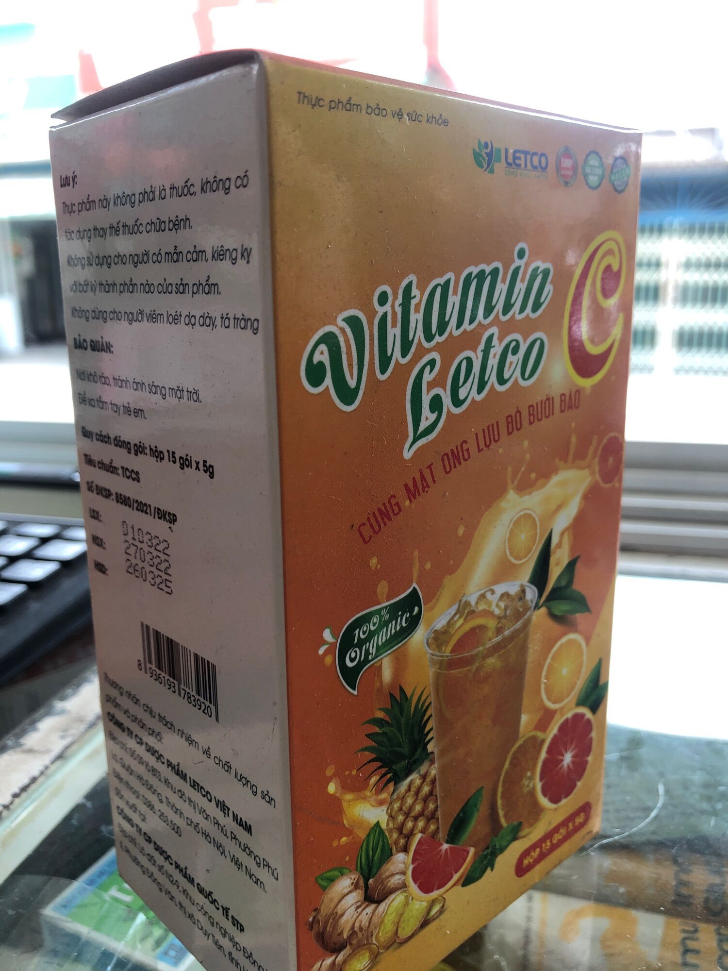 Bột sủi vitamin c