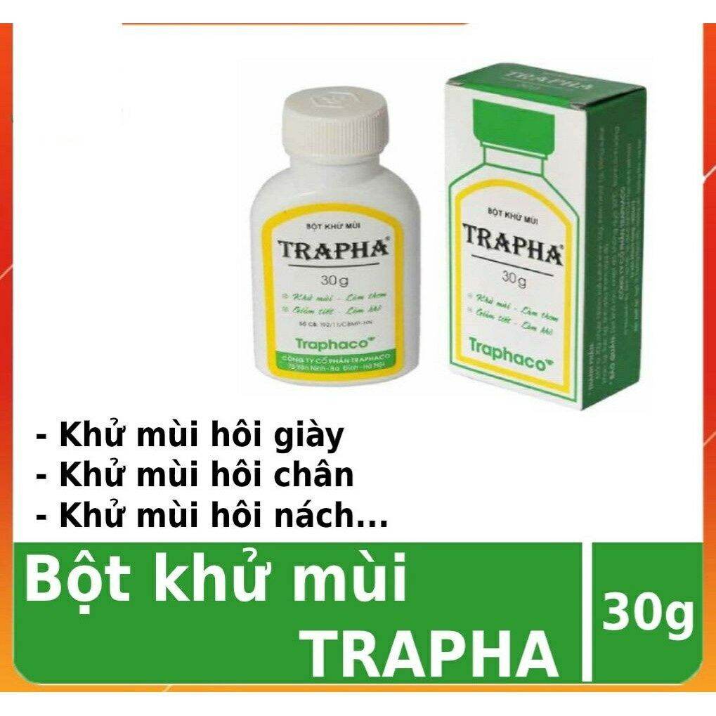 Bột khử mùi hôi chân, hôi nách TraPha