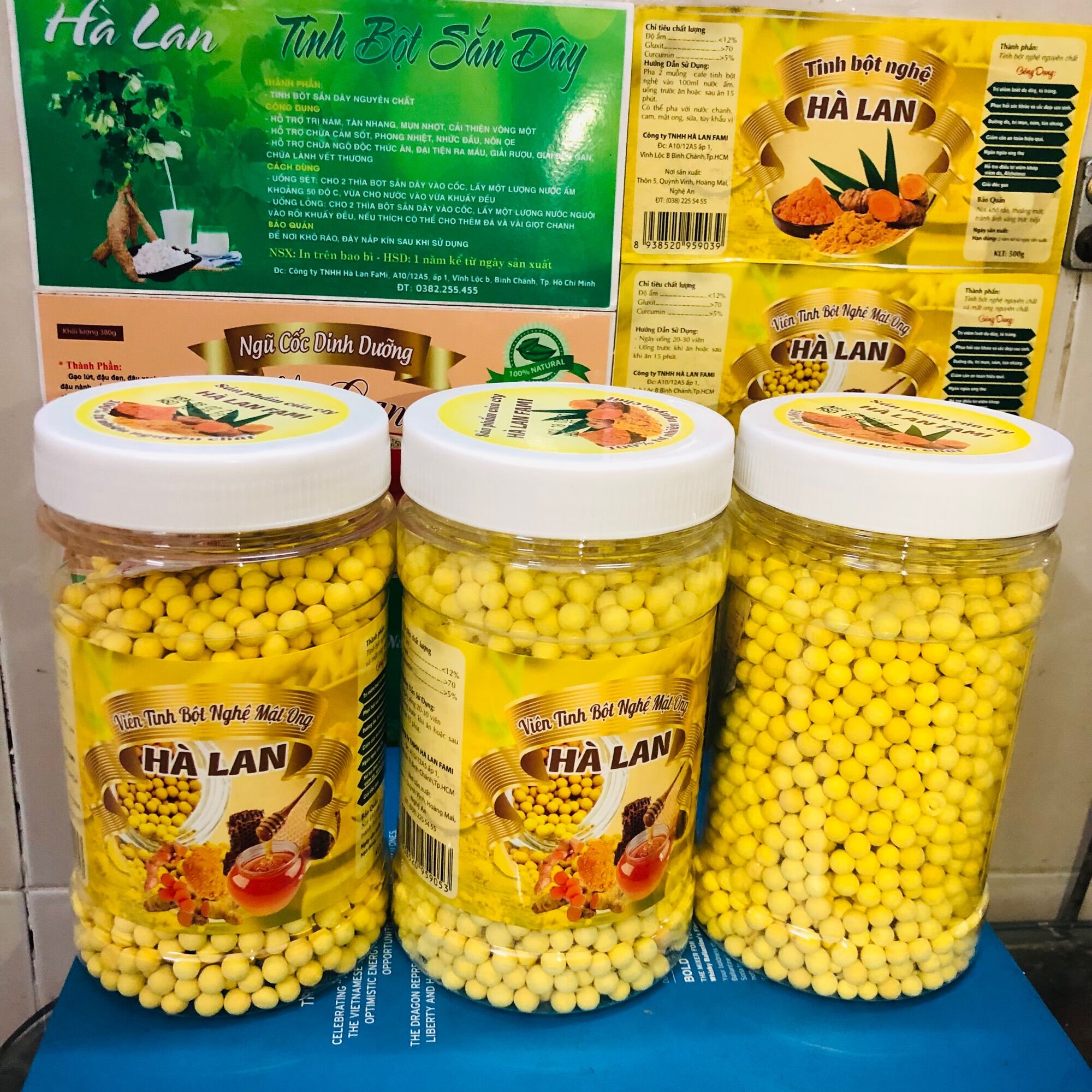 VIÊN TINH BỘT NGHỆ