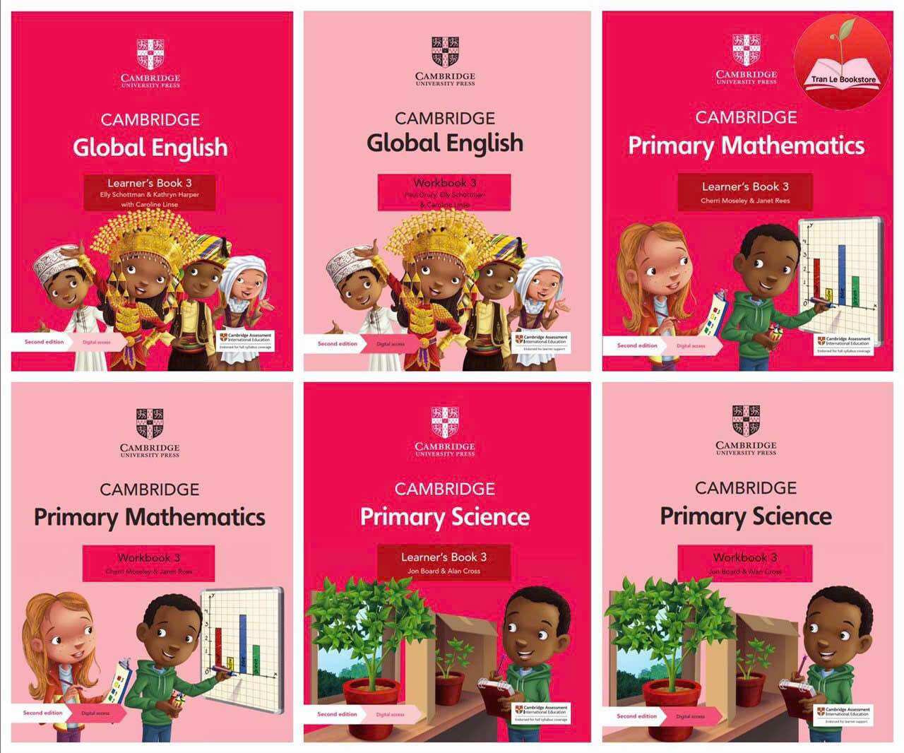 Sách hệ Cambridge Global English, Math Primary , Science Primary