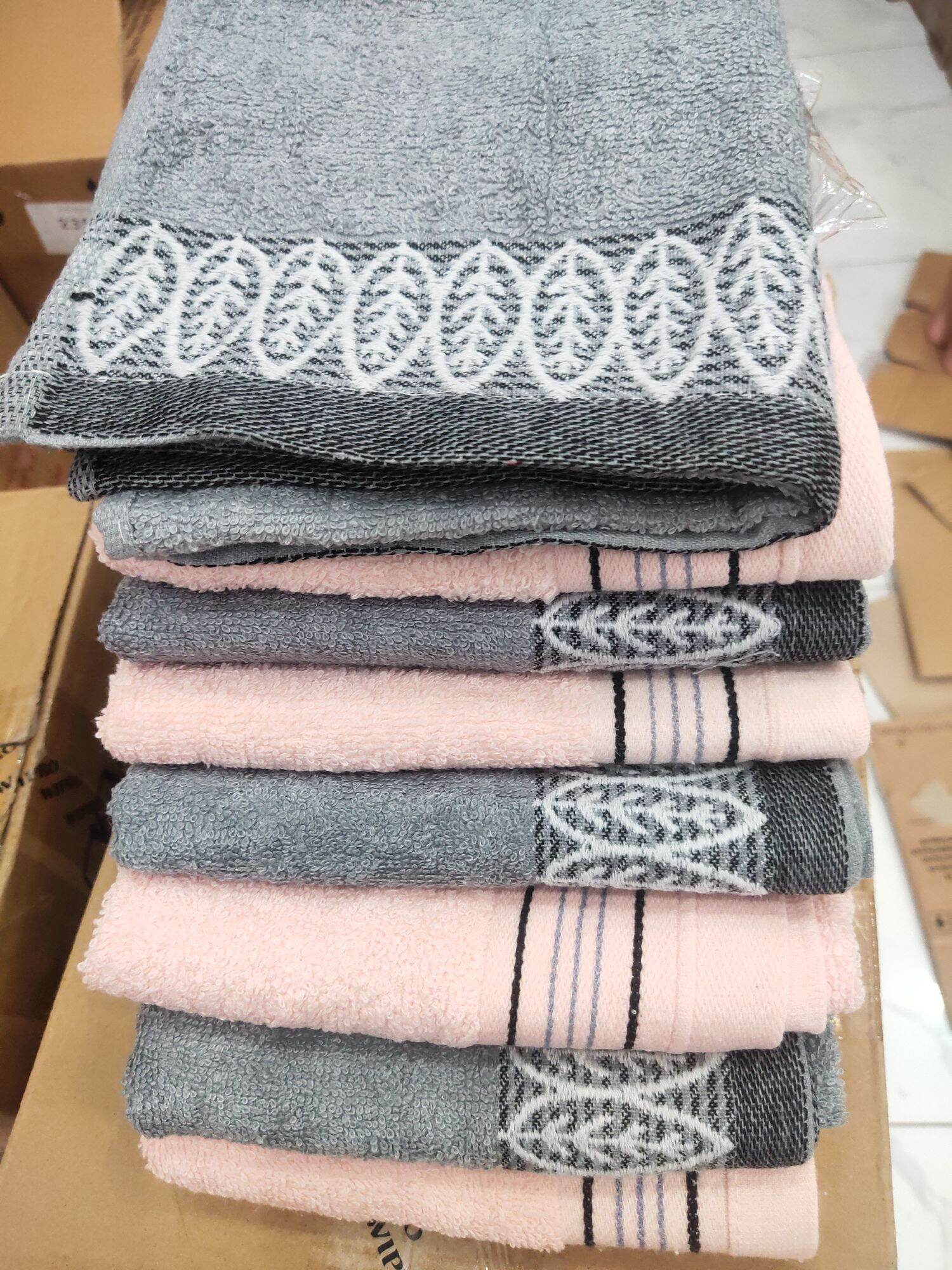 Khăn Bông sợi cotton (35cm x70cm)