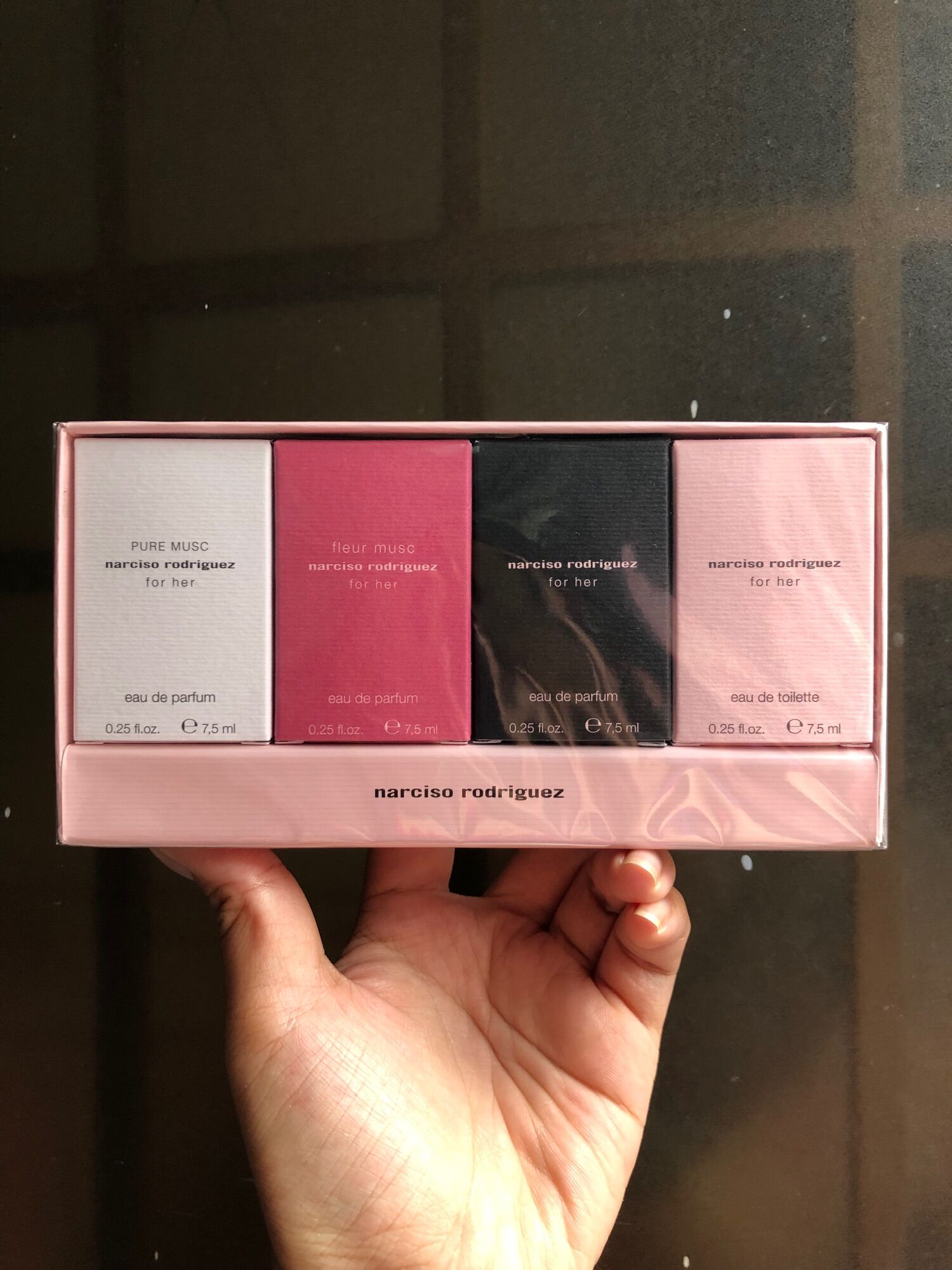 [Bill Pháp] Set nước hoa 4 mini Narciso for her 7,5ml/chai (4 chai x 7,5ml)