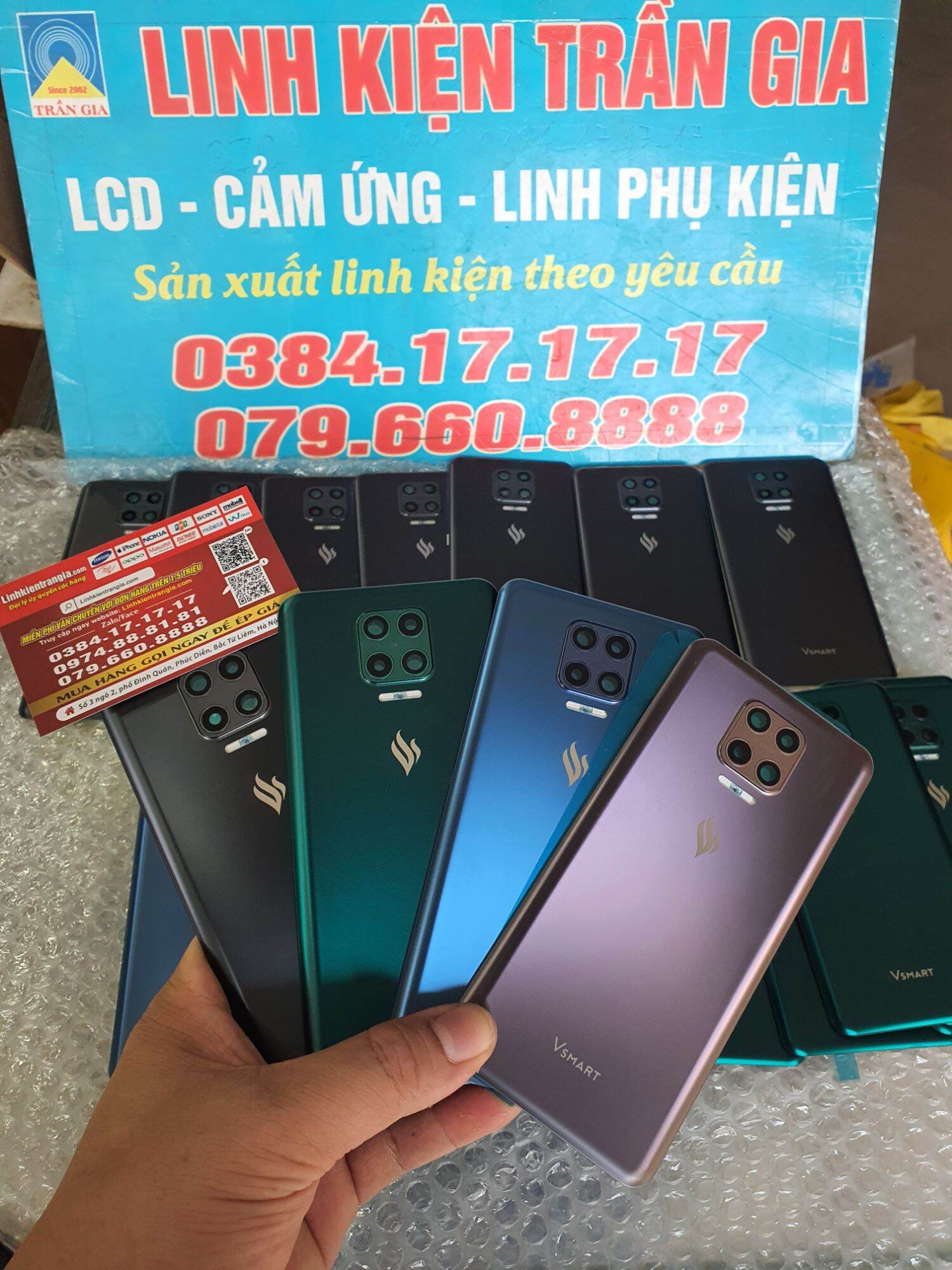 lắp lưng vsmart Aris/Aris pro liền kính cam