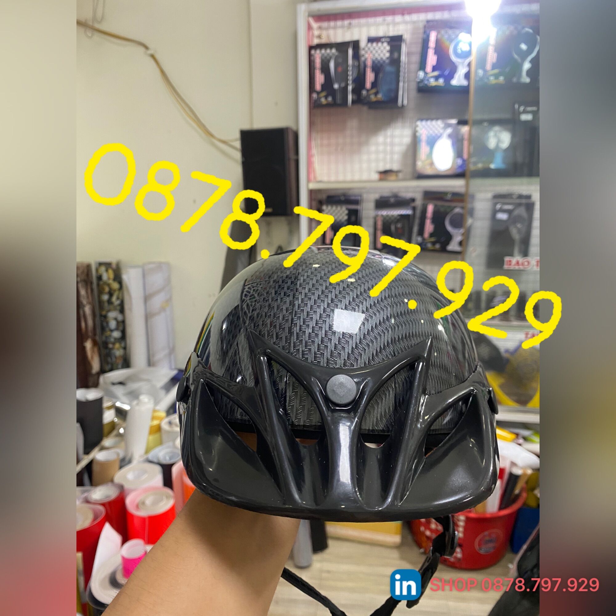 Mũi nón bảo hiểm givi cao cấp ( hình shop tự chụp)