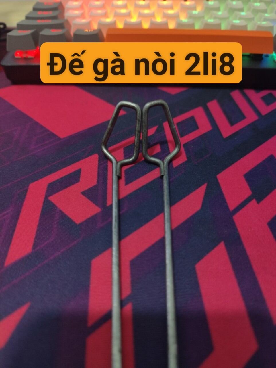 Đế cựa gà nòi 2li8