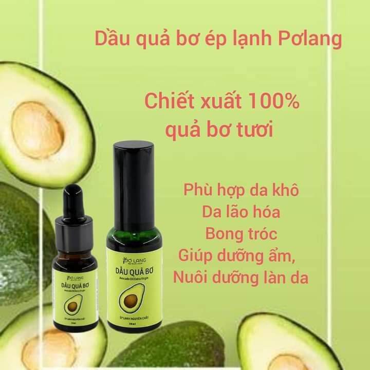 Dầu quả bơ Pơ Lang 10ml