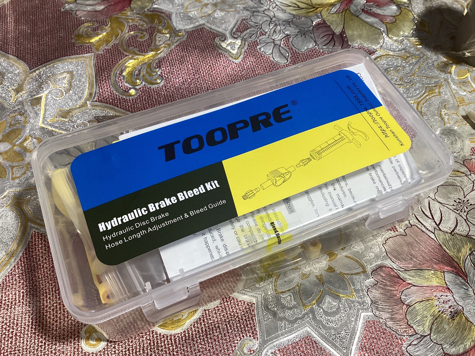 Dụng Cụ Bơm Dầu Phanh Xe Đạp 2 Xi Lanh TOOPRE