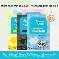 DermaAngel | Mặt Nạ Che Mụn Thiết Kế Hình Trái Tim-Sao Đáng Yêu