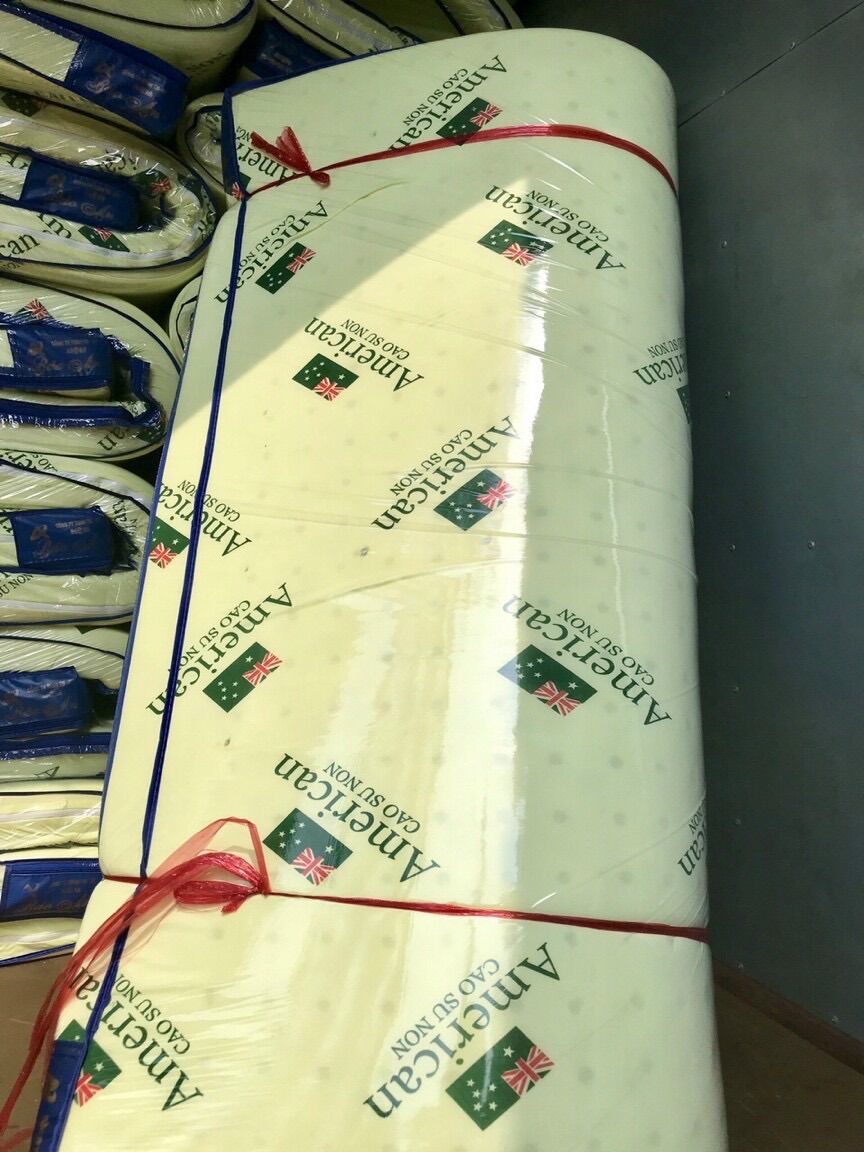 NệM Cao Su American 1M6 X 2M X 10cm( BH 15 năm)