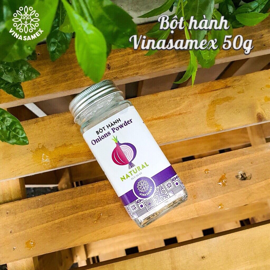 Bột hành hữu cơ vinasamex 50g