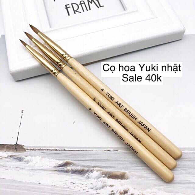Cọ đắp hoa, cọ yuki làm hoa