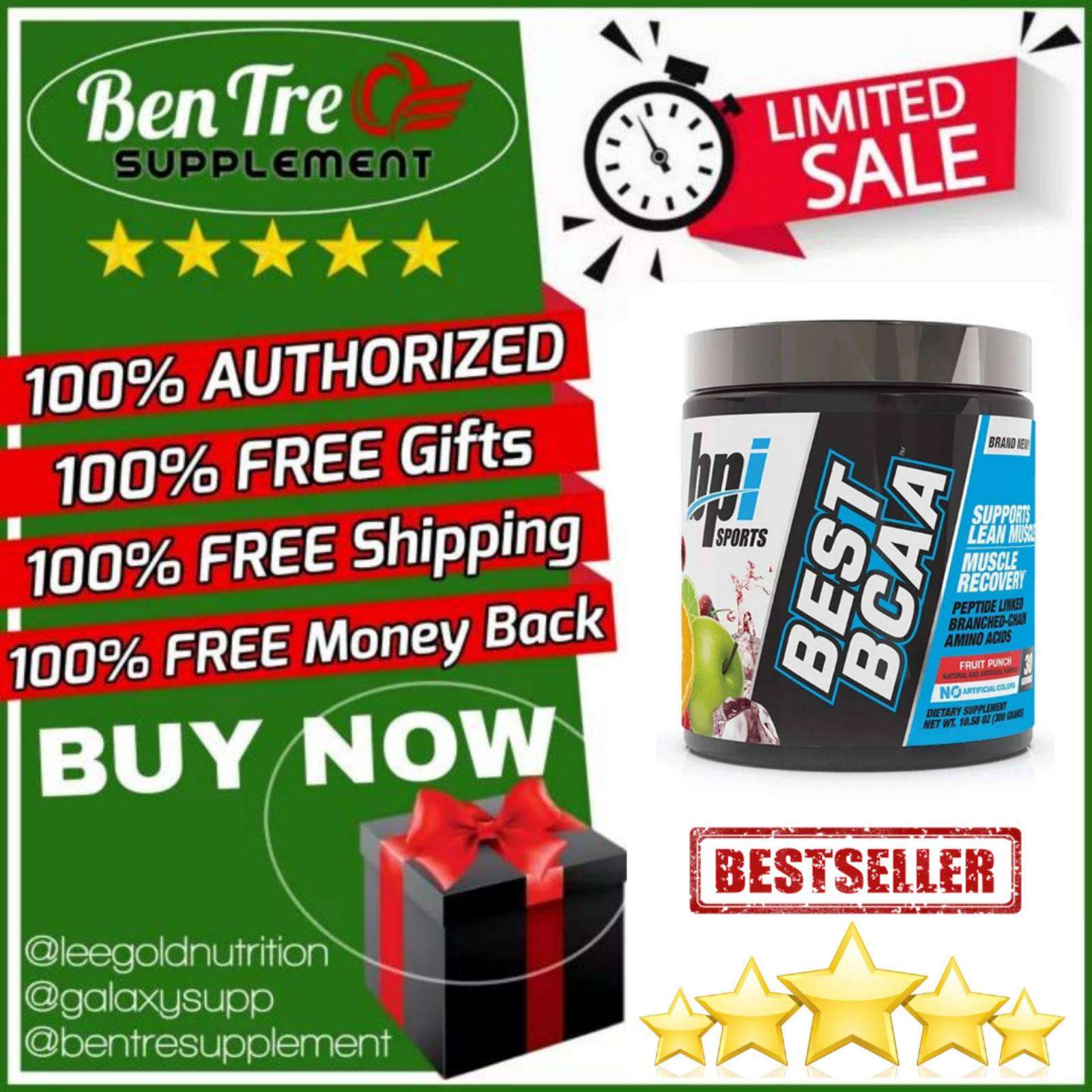 BPI BEST BCAA - PHỤC HỒI VÀ PHÁT TRIỂN CƠ BẮP 30 LẦN DÙNG