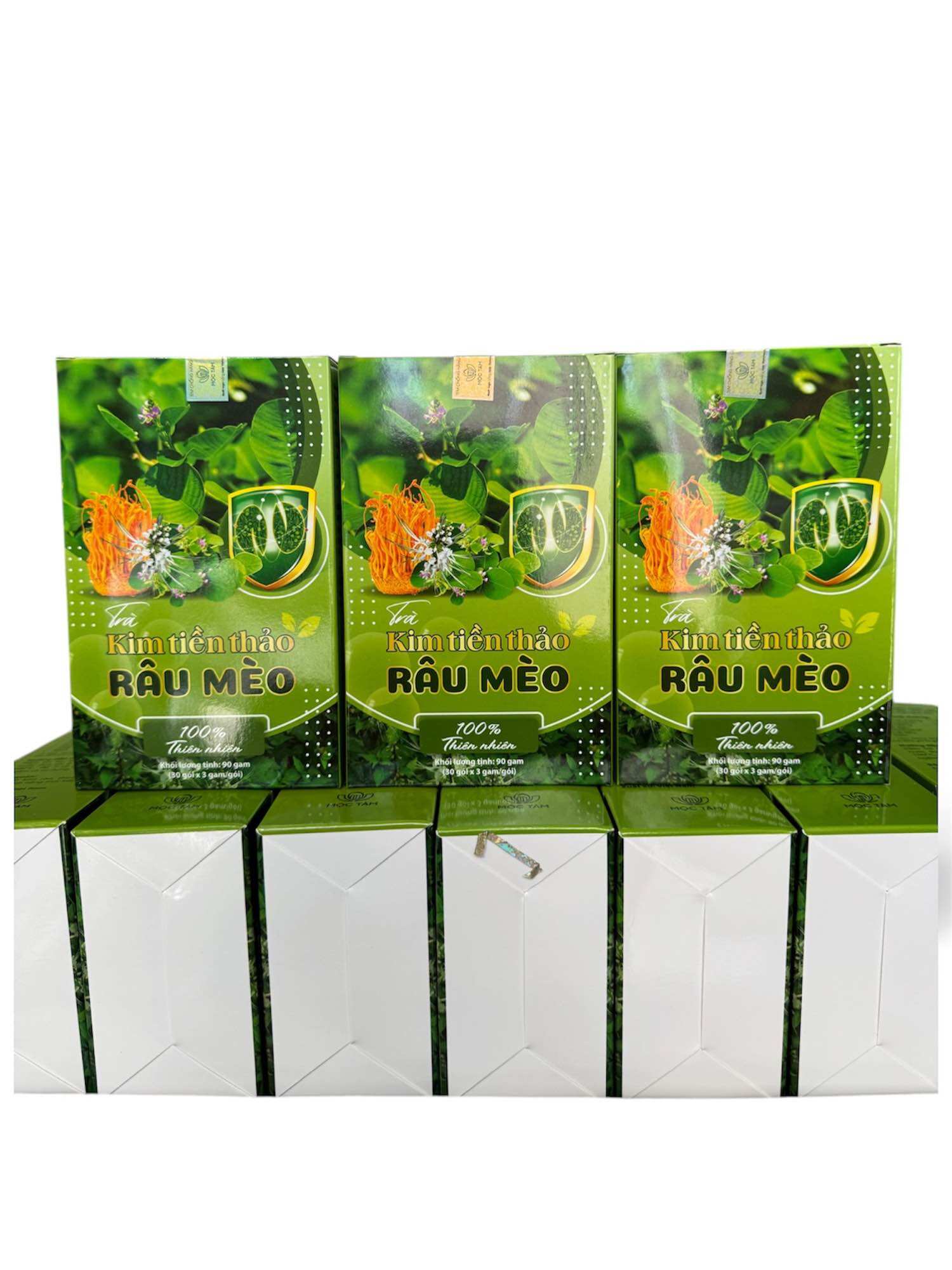 Combo 3 hộp Trà kim tiền thảo râu mèo 30 túi lọc
