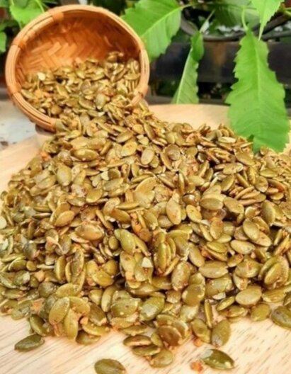 500G NHÂN HẠT BÍ RANG TỎI ỚT-BAO NGON