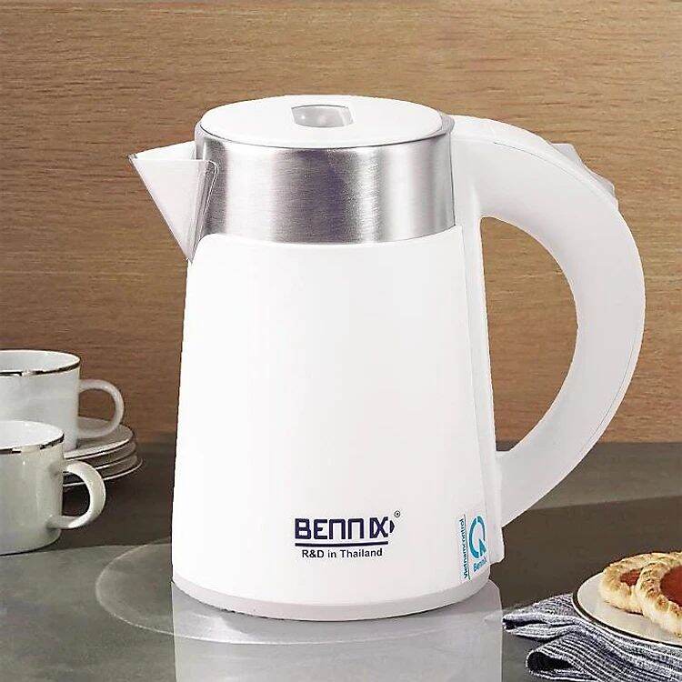 Ấm siêu tốc dung tích 0.8l bảo hành 2 năm bennix bn-08ek