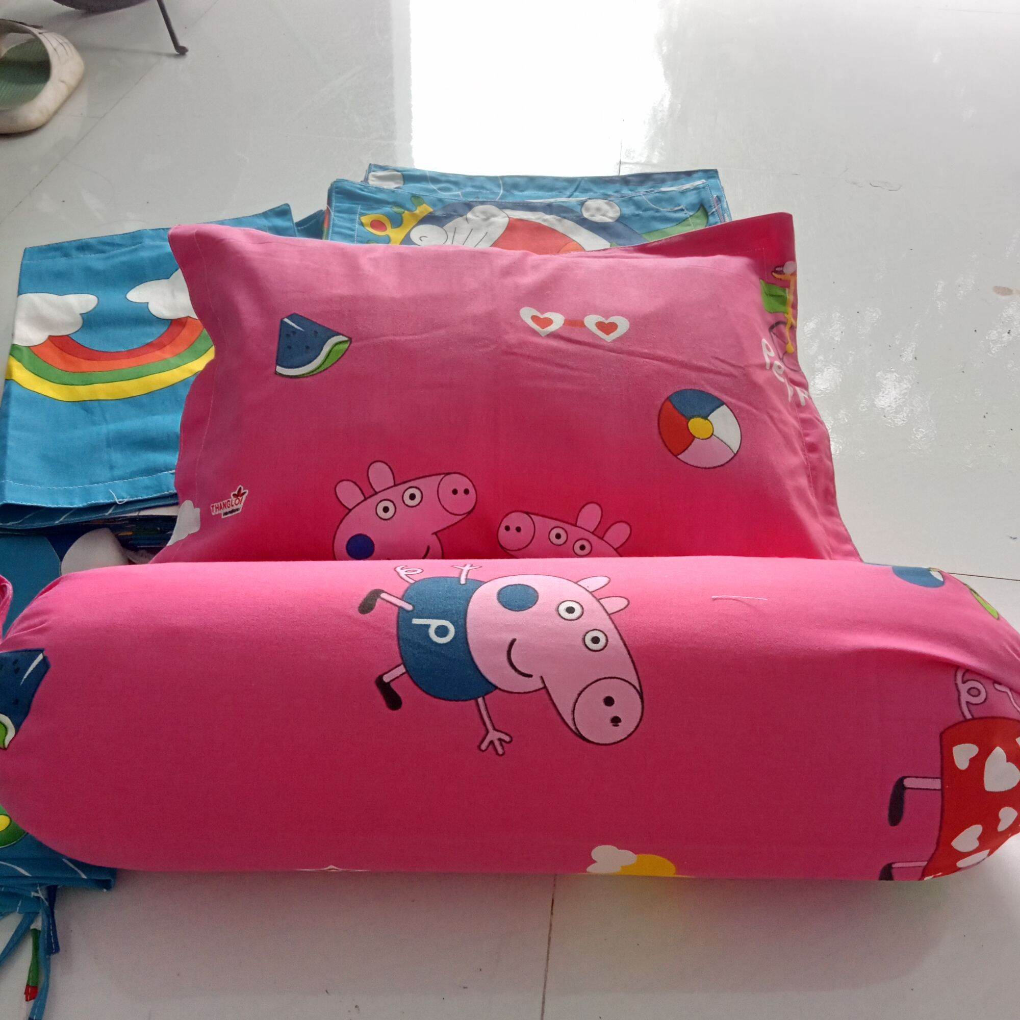 vỏ gối trẻ em vải cotton thắng lợi