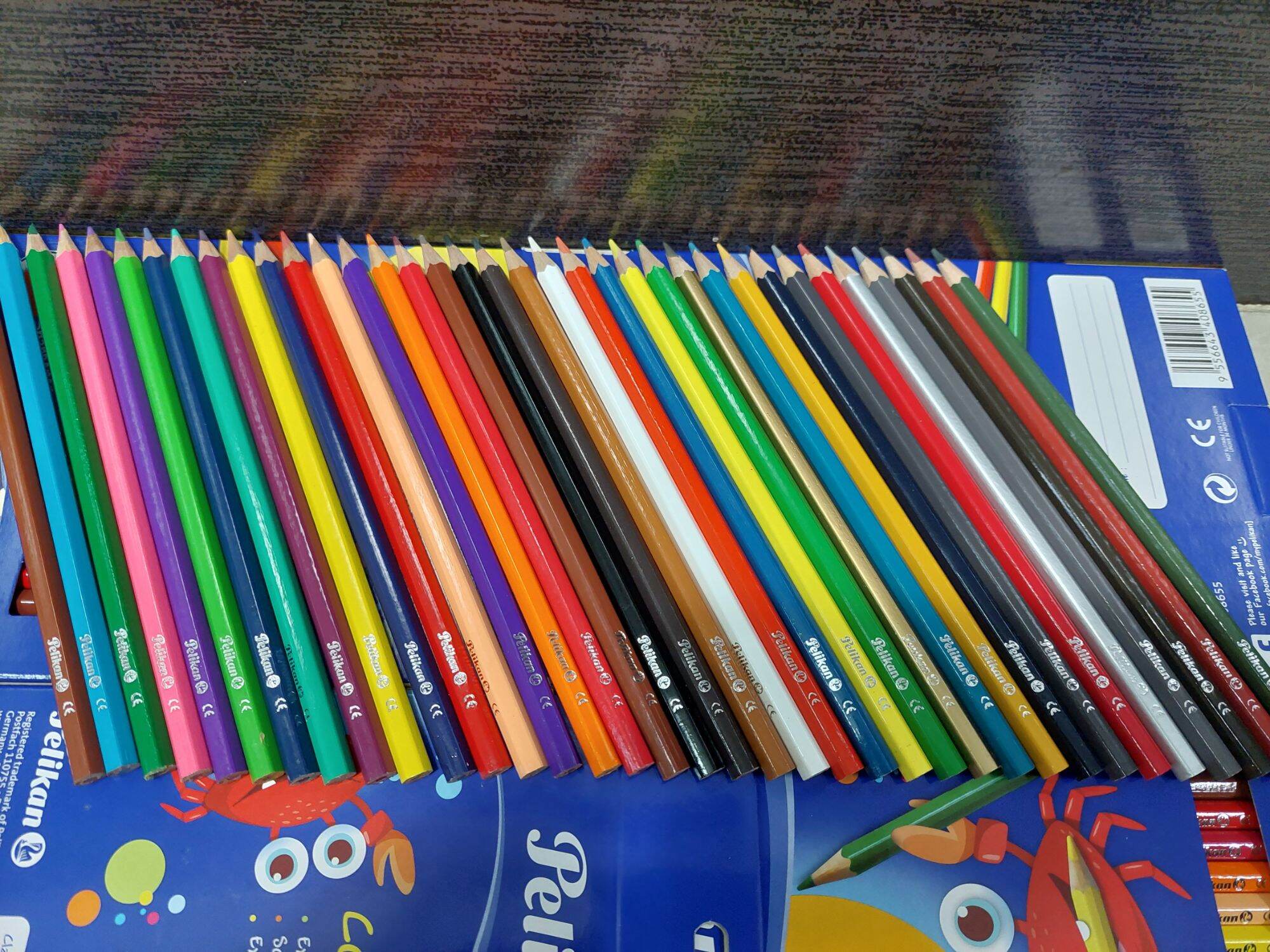 Bút chì màu Pelikan (Germany), 36 màu (36 Colors) cao cấp.