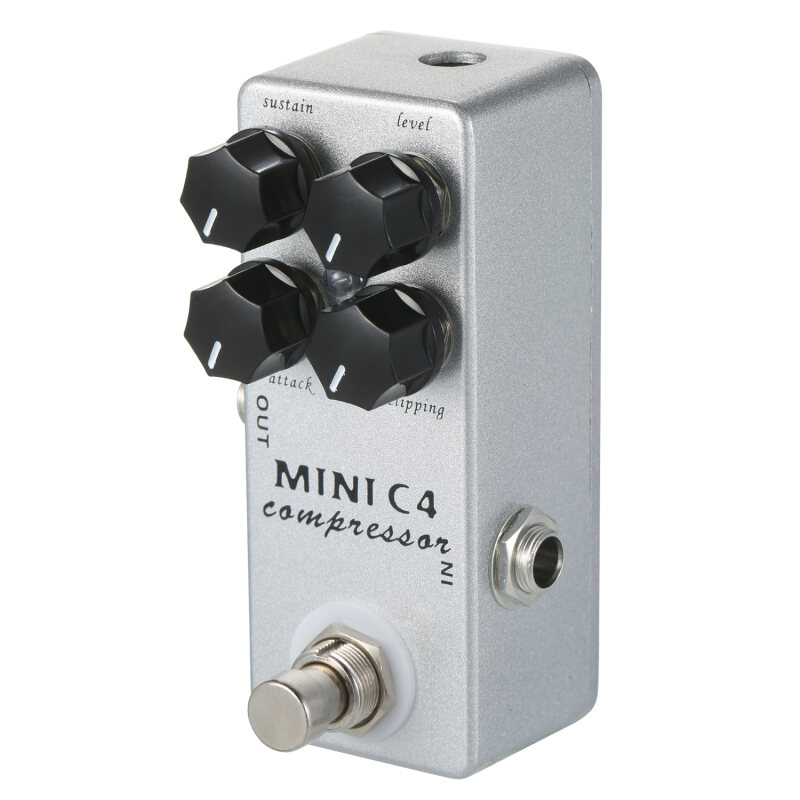 Moskyaudio Mini C4 Máy Nén Phơ Guitar True Bypass Cho Nhạc Sĩ