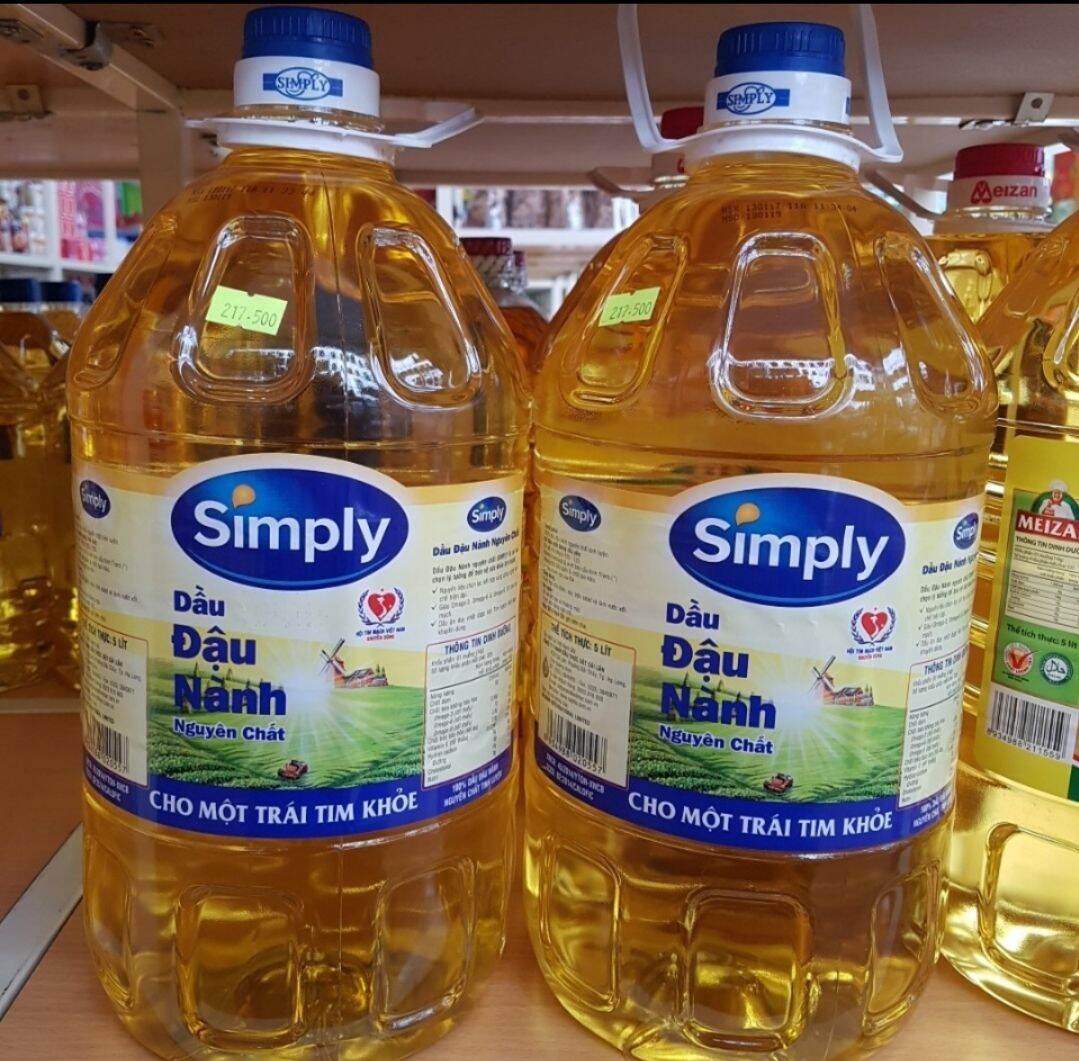 Dầu Đậu Nành Simply 5 lít