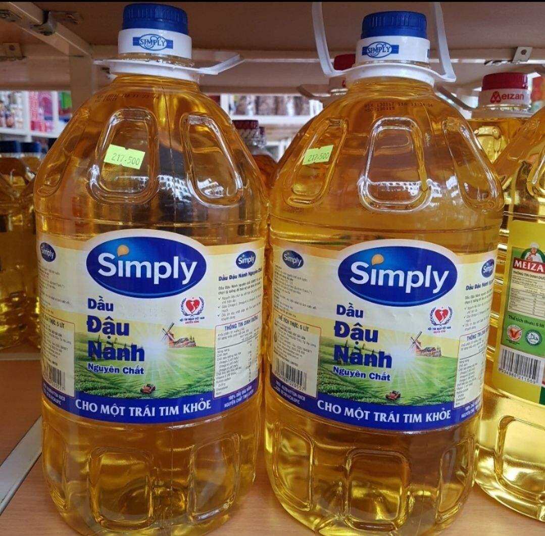 Dầu Đậu Nành Simply 5 lít