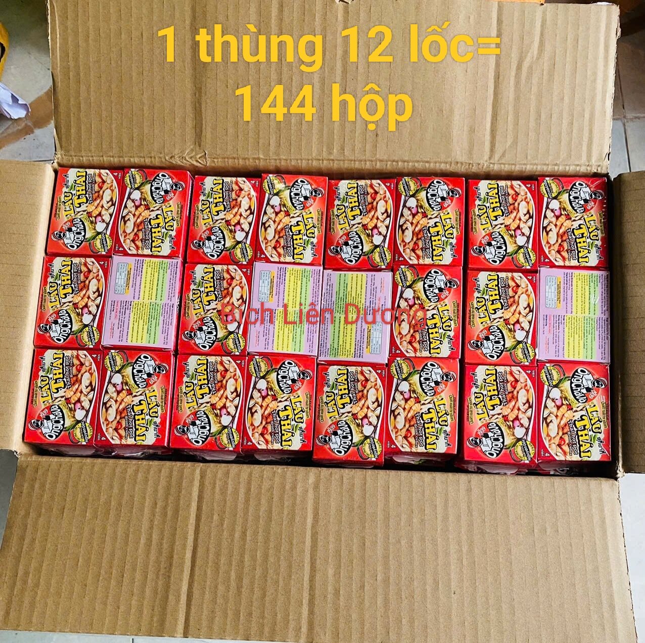 (Combo 2 hộp) Viên gia vị 🥘 LẨU THÁI 🥘 ông chà và 75g