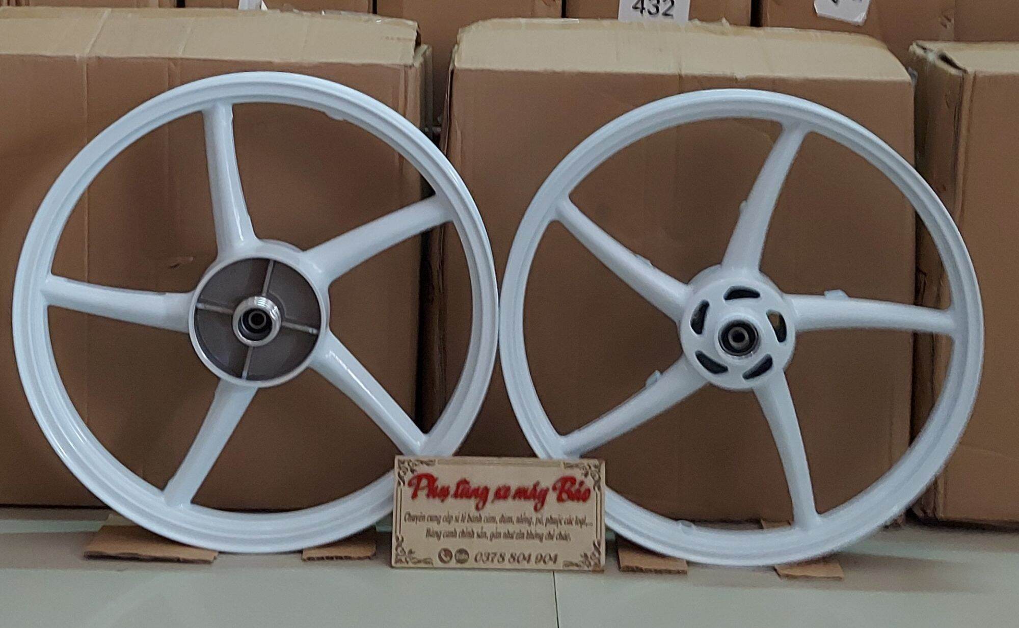 bánh mâm RAIDER SATRIA kiểu dáng RCB bảng 1.4/1.6