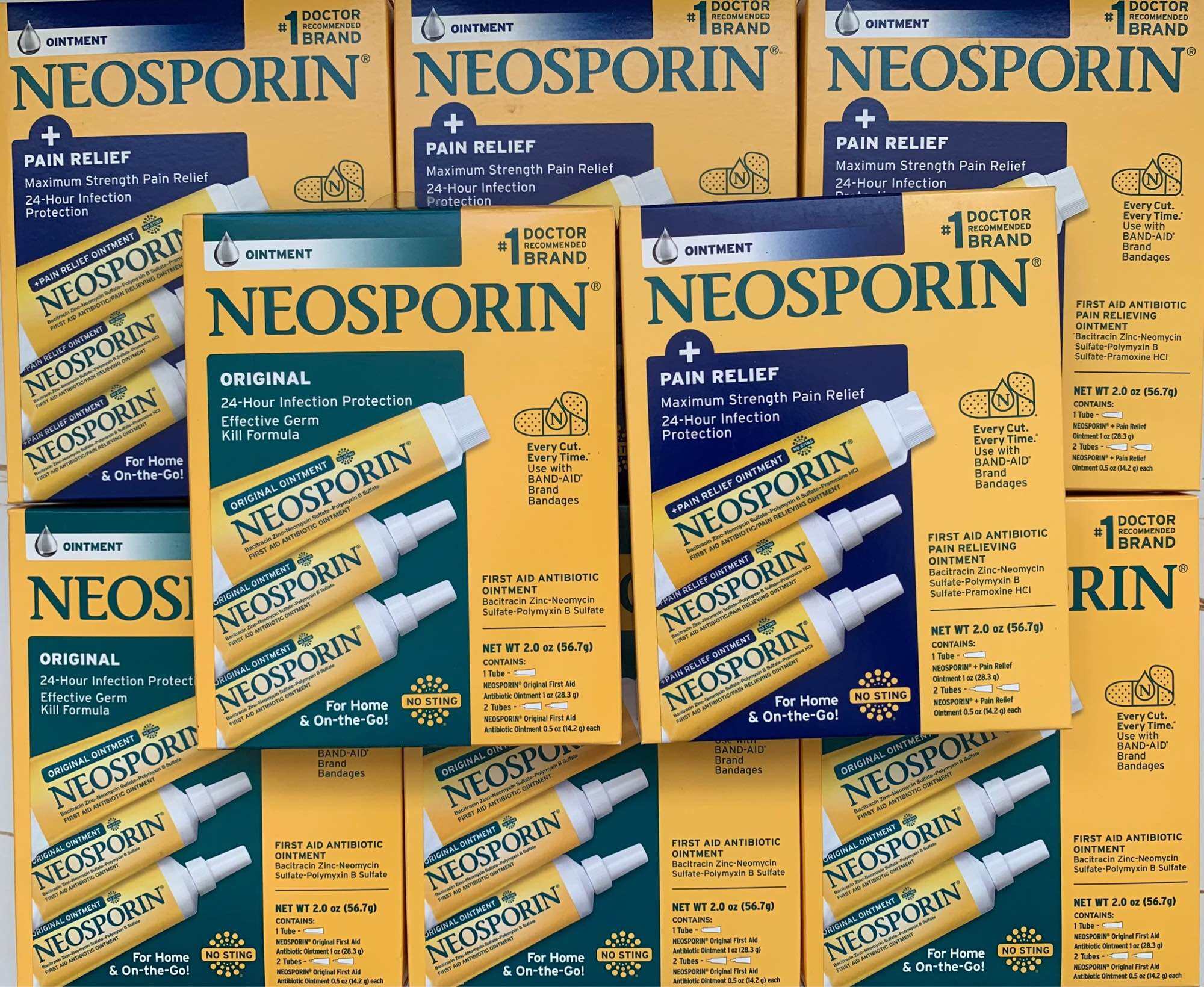 Kem mỡ Neosporin của Mỹ - 14,2g & 28,3g