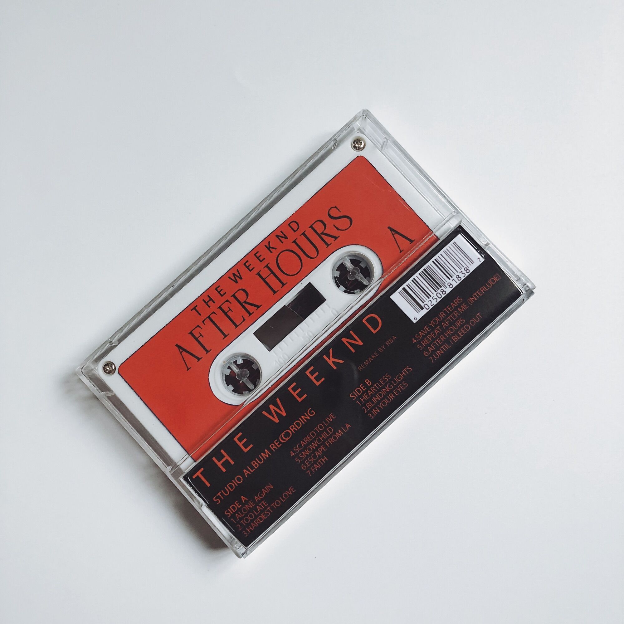 Băng cassette After Hours - The Weeknd