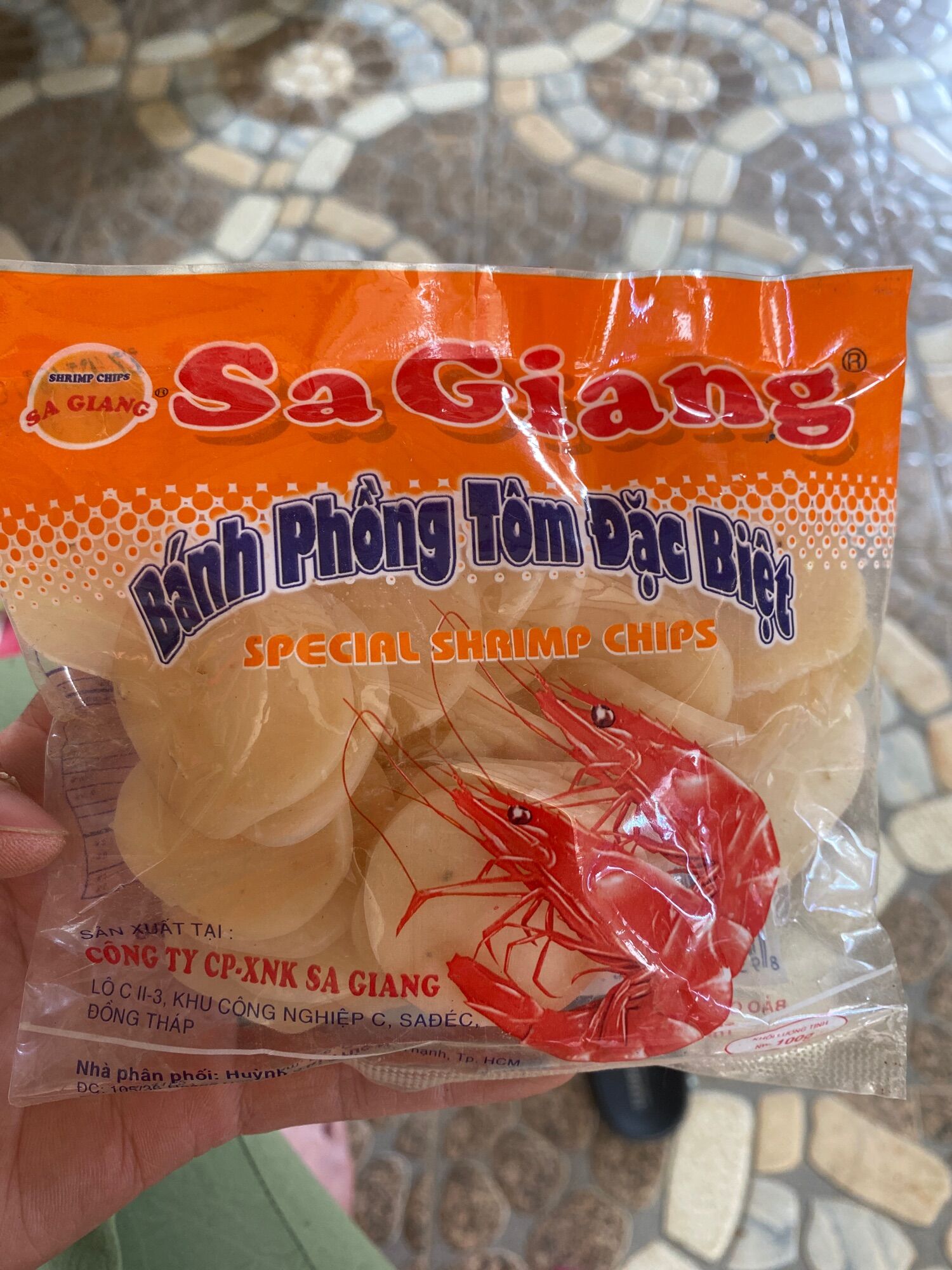 Bánh phồng tôm đặc biệt