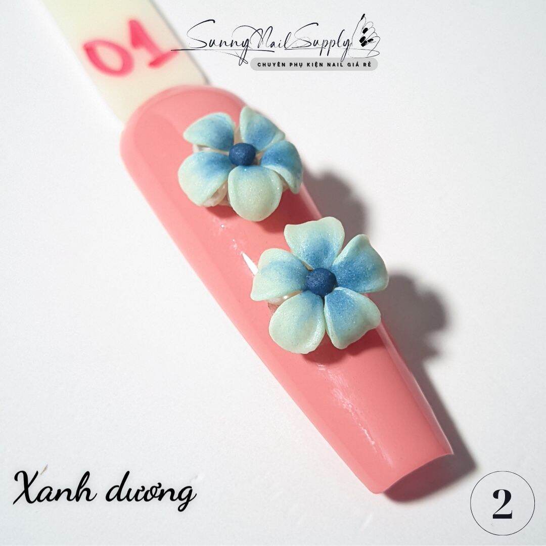Hoa bột nail / hoa đính tay trang trí móng tay