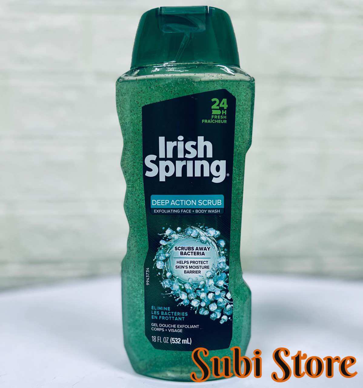 SỮA TẮM GỘI CHO NAM IRISH SPRING MỸ 532ml