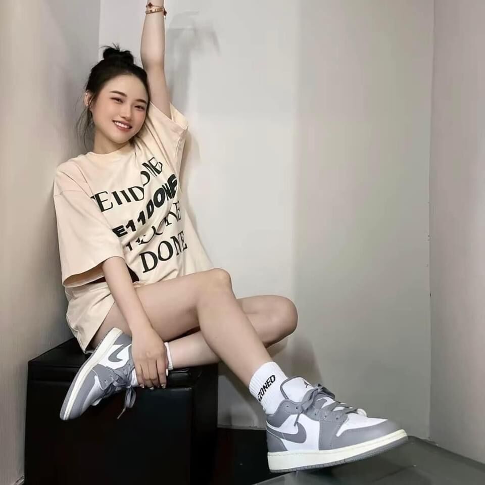 Giày Nike Air Jordan 1 Low Vintage Grey (chính hãng)