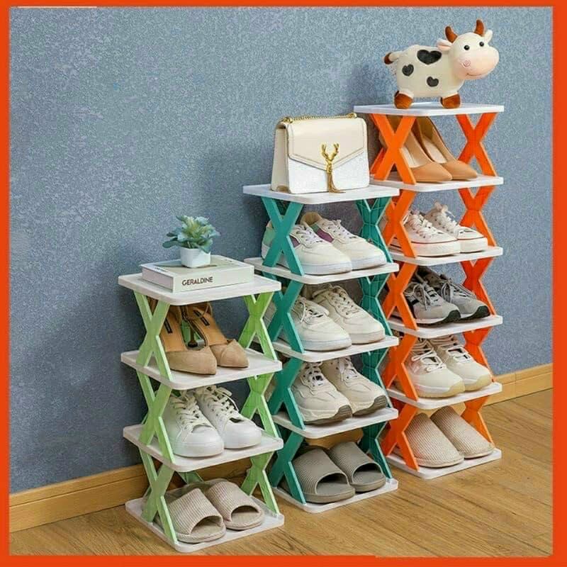 Kệ để giày dép 5 tầng hình chữ x
