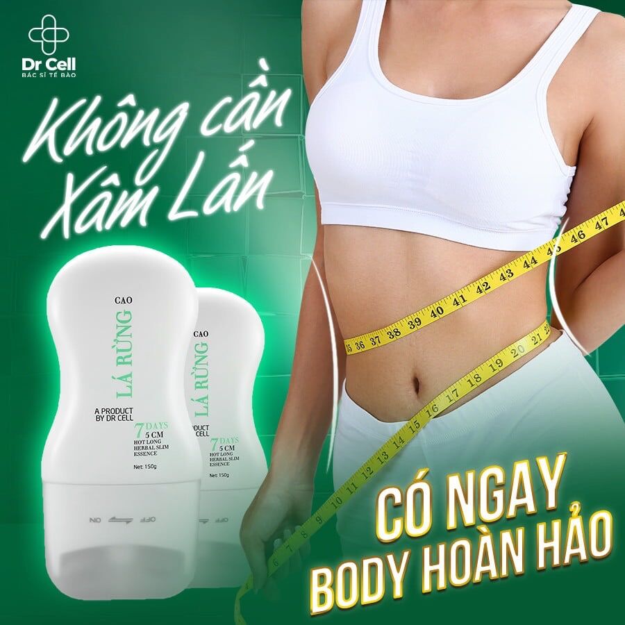Cao Đốt Mỡ Lá Rừng Dr Cell 150gr