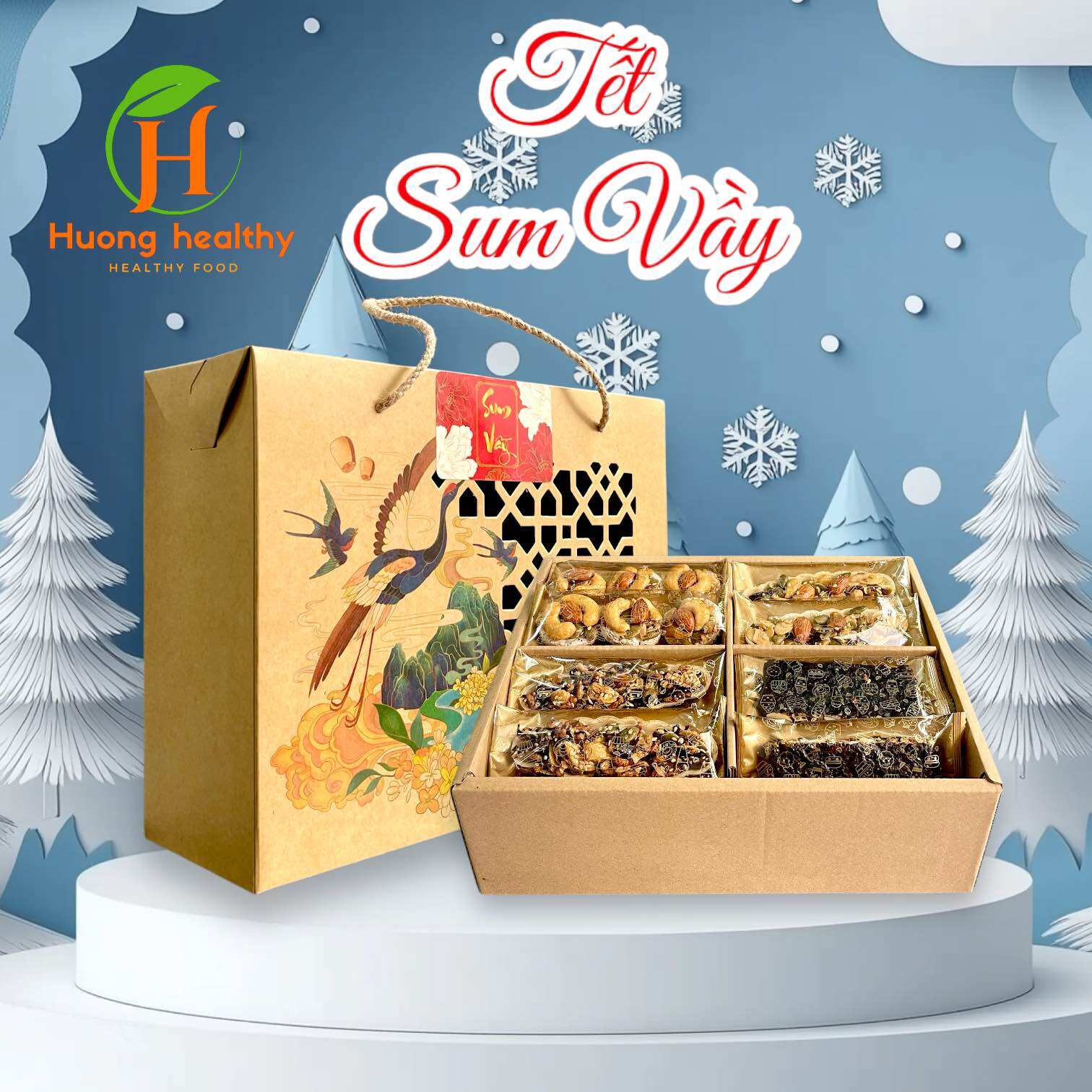 Set Quà Tết Hương Healthy 2025