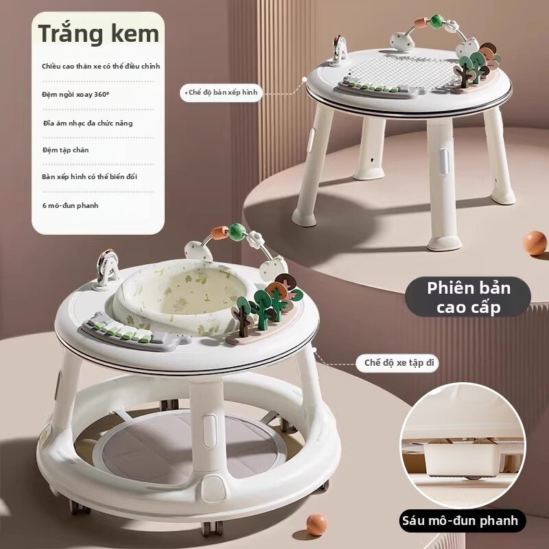 O-leg Prevention Rotatable Baby Walker - 5