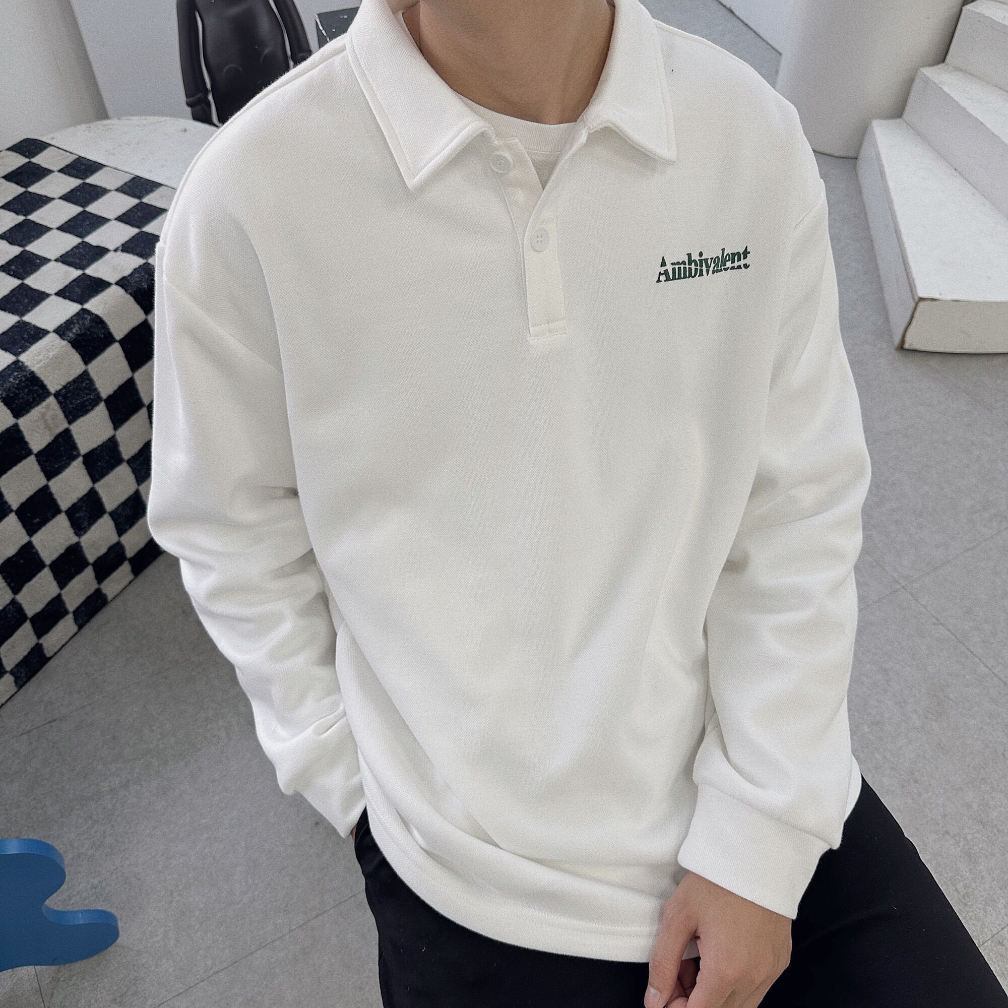 Áo nỉ sweater Ambi - Blaziee