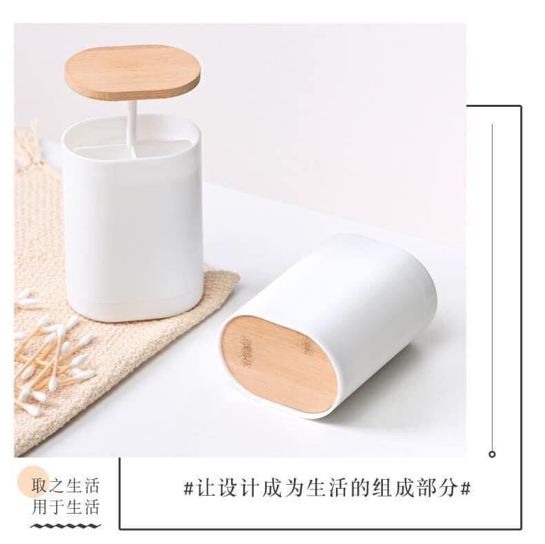 HỘP ĐỰNG TĂM BÔNG TỰ ĐỘNG