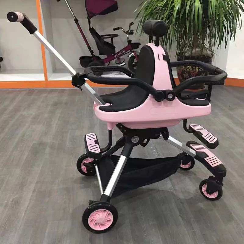 (Có sẵn) Xe đẩy đôi gấp gọn du lịch cho bé