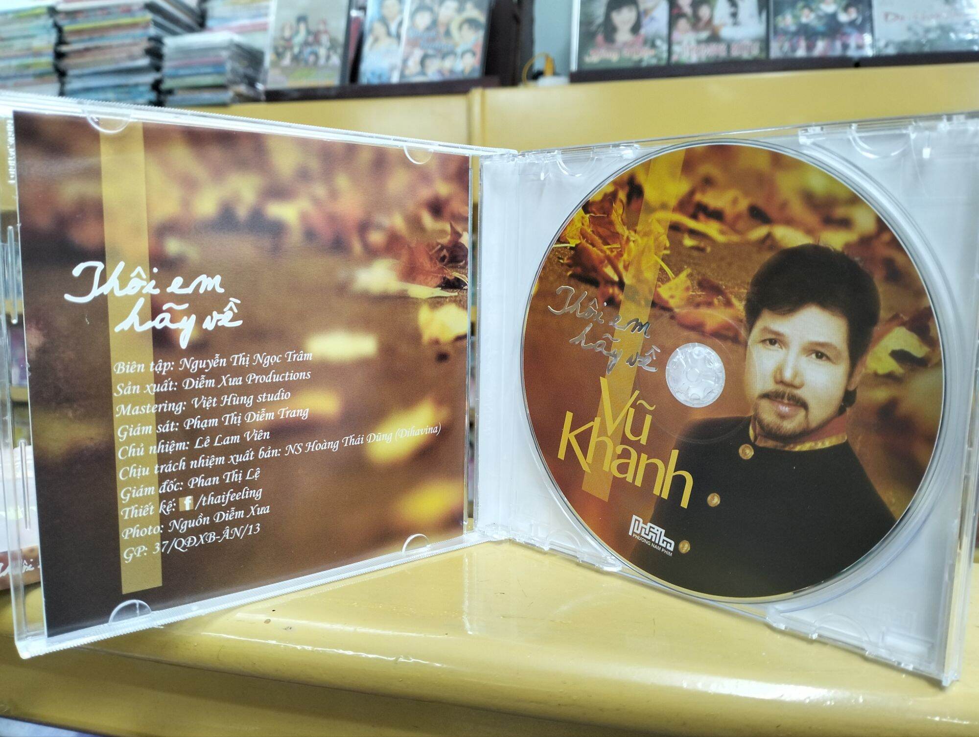 Đĩa CD Vũ Khanh - Thôi em hãy về