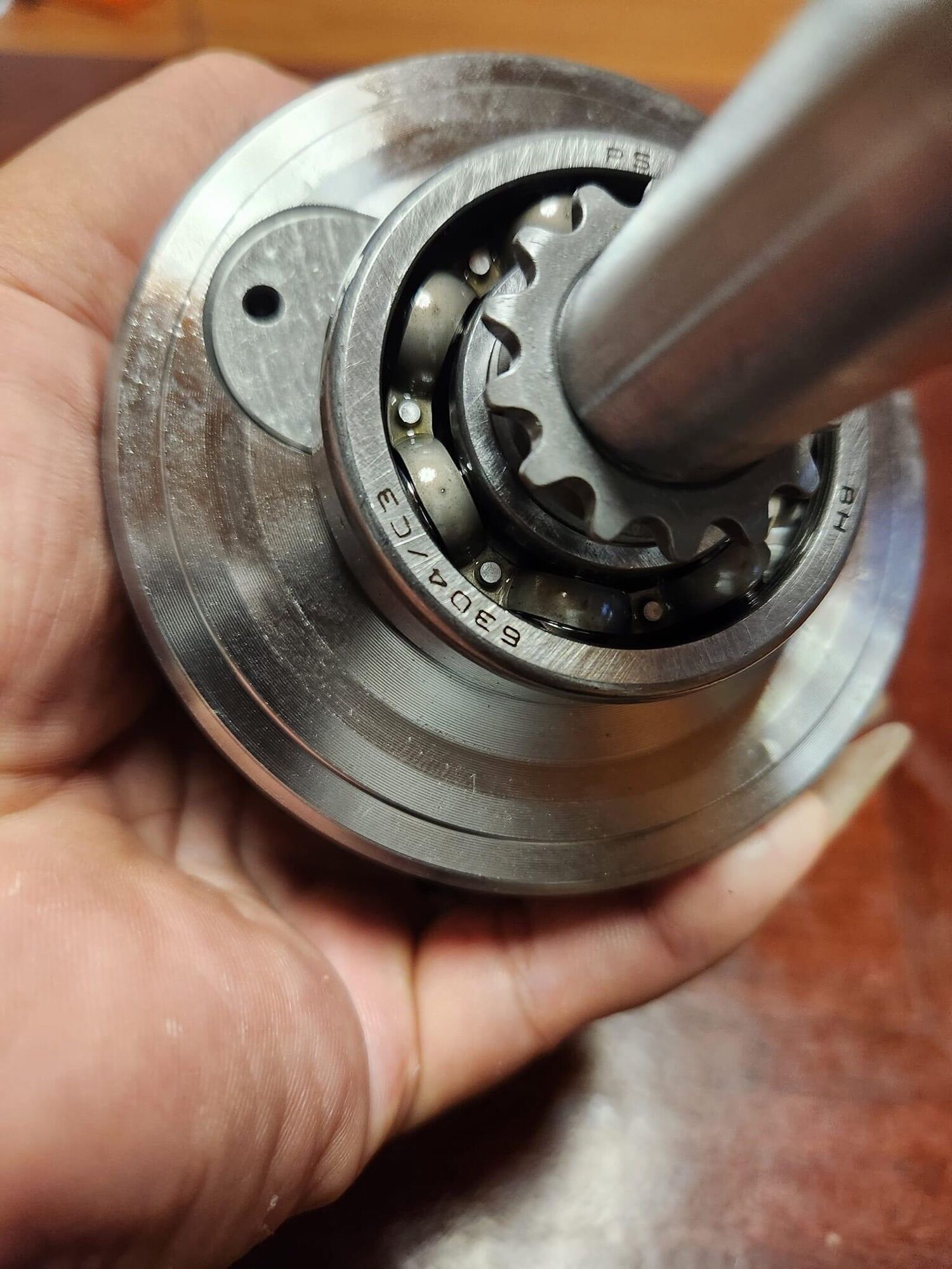 Trục cơ Cup 50-70 / Dên Honda cup - CD - 67