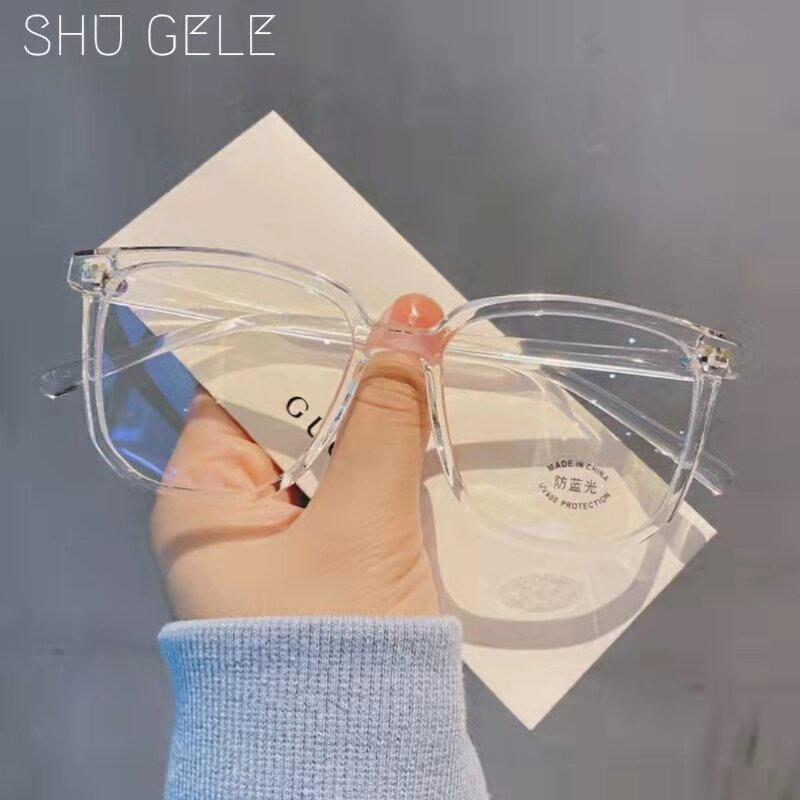Gọng Kính Mắt Cận Trong Suốt Gọng Kính Mắt Nổi Tiếng Trên Mạng Mặt Mộc Mặt