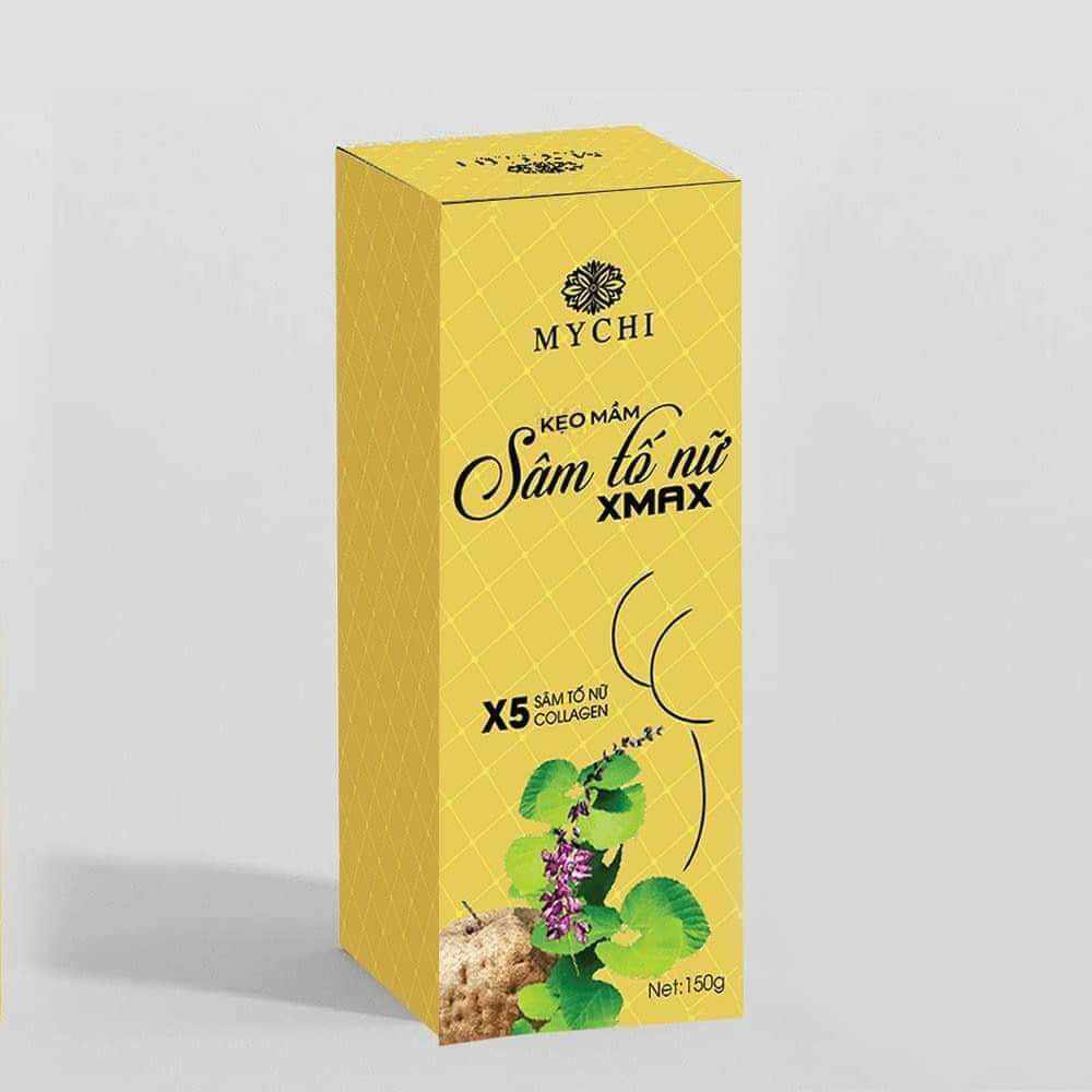 Cobom 5 hộp Kẹo mầm sâm tố nữ Xmax (tặng dây đo)